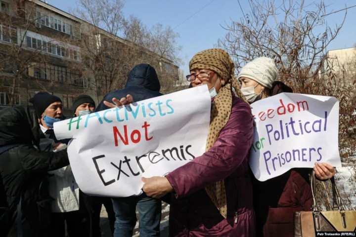 List of political persecution in connection with peaceful protests on 28 February 2021 in Kazakhstan